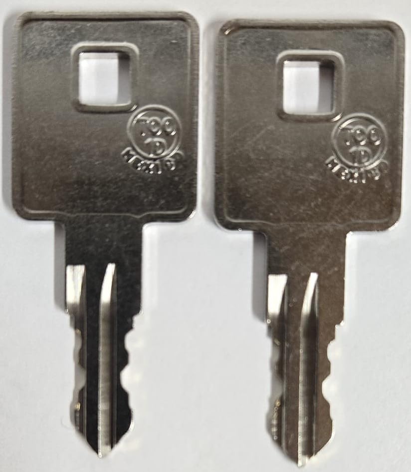 Amazon.com: 2 Replacement Keys Cut to Key Code 8158 for Craftsman
